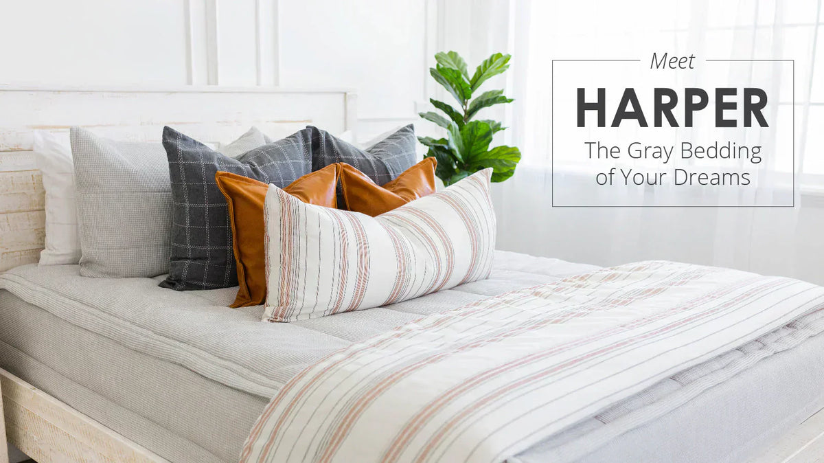
      An infographic advertising the Harper style Beddy's zipper bedding.
    