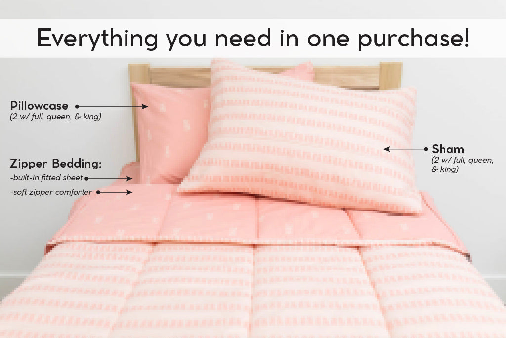 Twinkle Toes Zipper Bedding