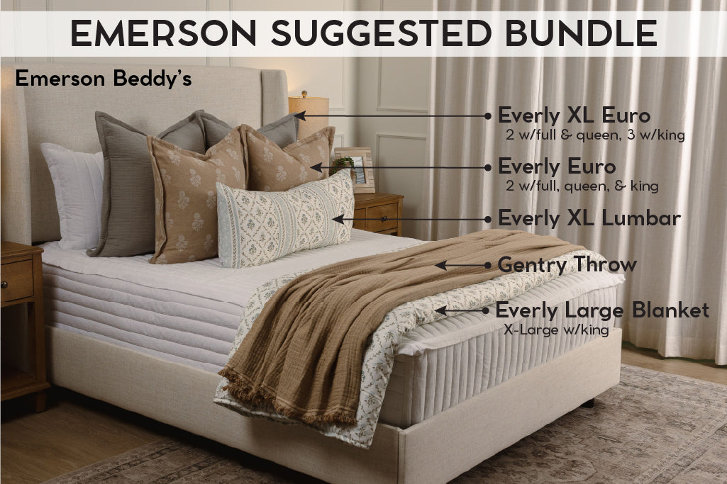 Graphic showing all things in the Emerson bundle.