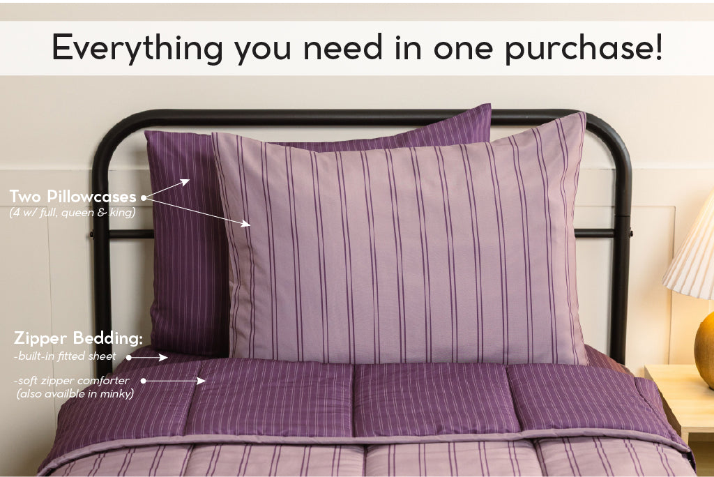 Lilac Stripe Beddy's