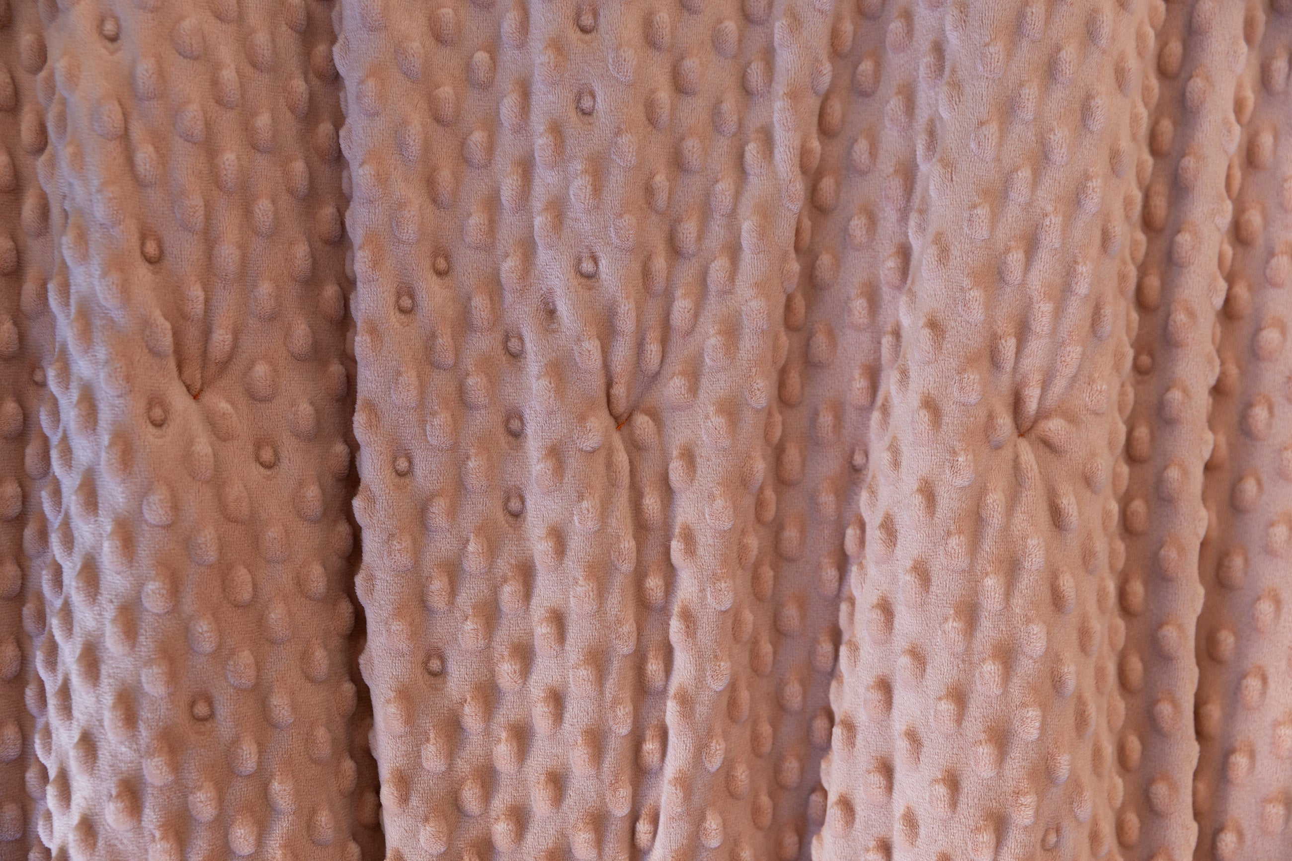 Pink minky blanket