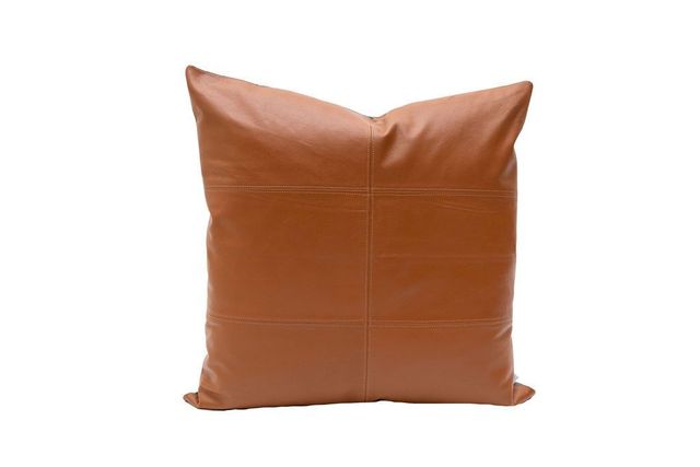 leather euro pillow cover